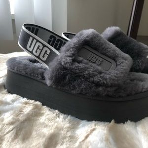 UGG Australia “Disco Slide” Slippers. Size 6.